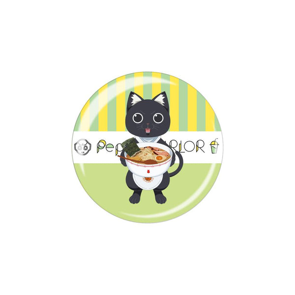 『ラーメン赤猫×Pepper PARLORコラボ』缶バッジ サブ