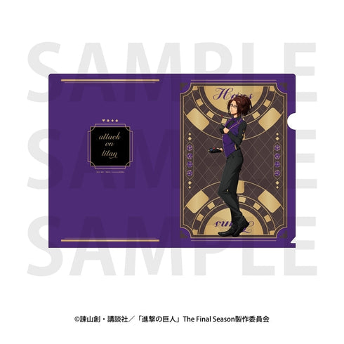 『進撃の巨人』クリアファイル カジノディーラー ハンジ・ゾエ