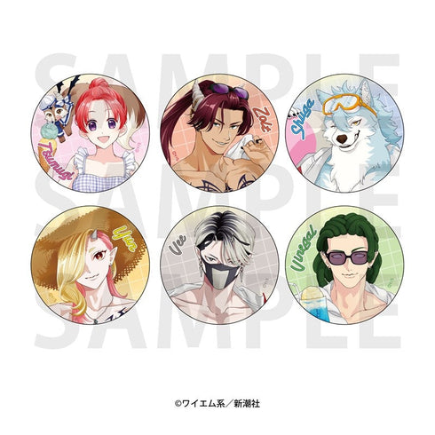 『魔王城の料理番 〜コワモテ魔族ばかりだけど、ホワイトな職場です〜』トレーディングメタリック缶バッジ(全6種)【BOX】