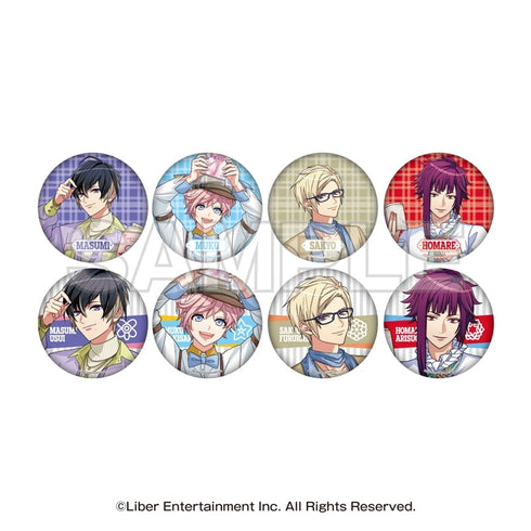 『A3!』書店コラボキャンペーン トレーディング等身ホロ缶バッジ(全8種)【BOX】