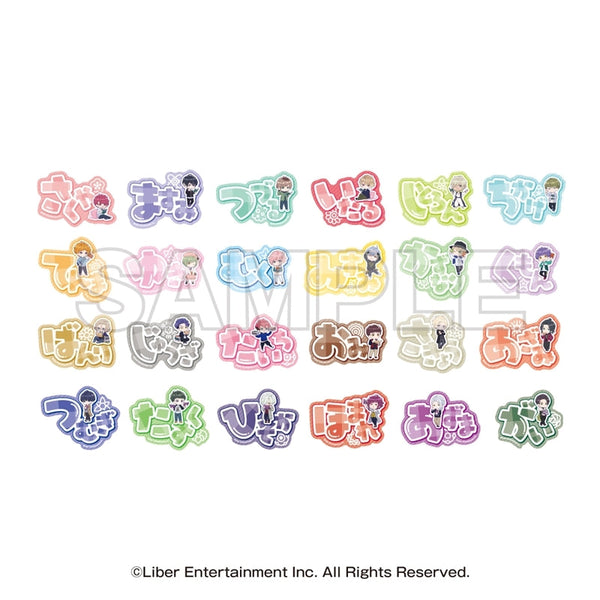 『A3!』書店コラボキャンペーン トレーディングお名前ステッカーセット(3枚入り)