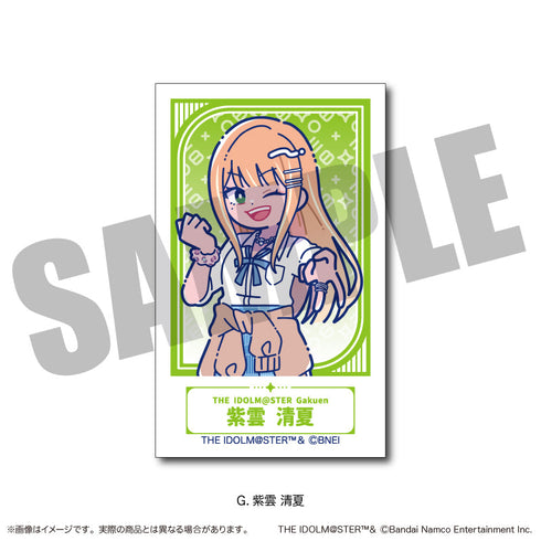 『学園アイドルマスター』チェキ風カード【BOX】