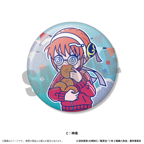 『3年Z組銀八先生』トレーディングホログラム缶バッジ にゅーとろ 第2弾【BOX】