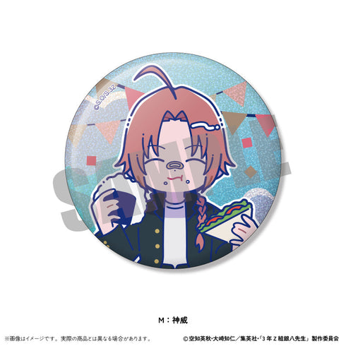 『3年Z組銀八先生』トレーディングホログラム缶バッジ にゅーとろ 第2弾【BOX】