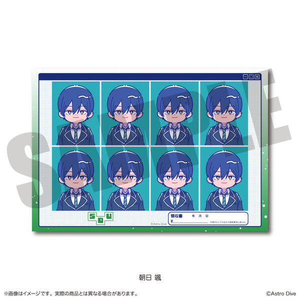 『Astro Dive』証明写真風ステッカー にゅーとろ 第1弾 C 朝日颯