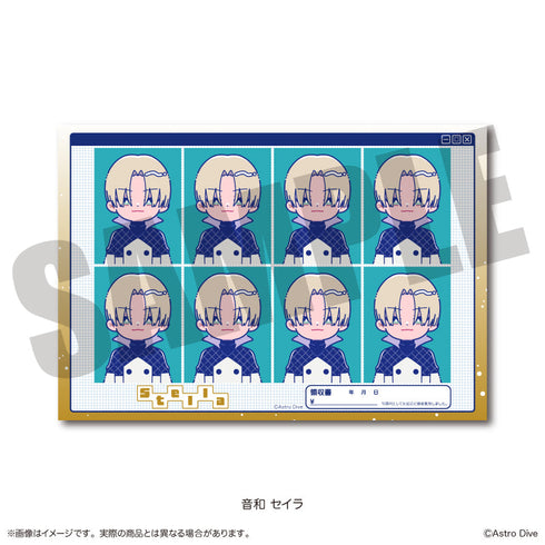 『Astro Dive』証明写真風ステッカー にゅーとろ 第1弾 F 音和セイラ
