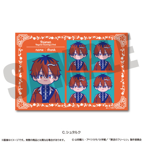 『葬送のフリーレン』証明写真風ステッカー にゅーとろ 第1弾 C シュタルク