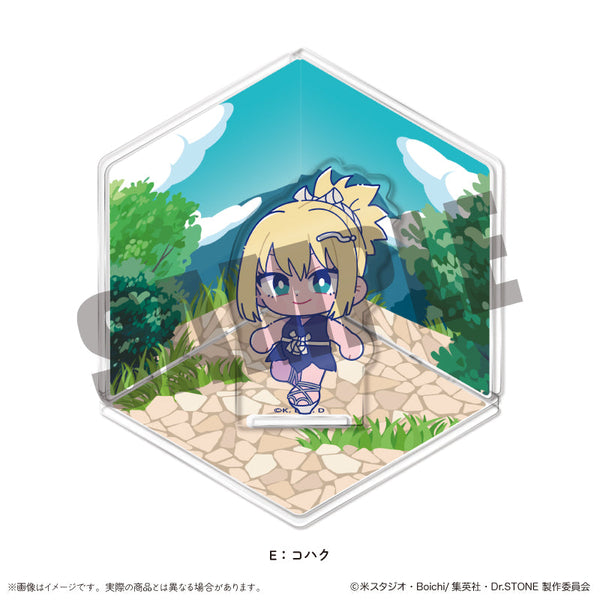 『Dr.STONE』アクリルジオラマ にゅーとろ E コハク
