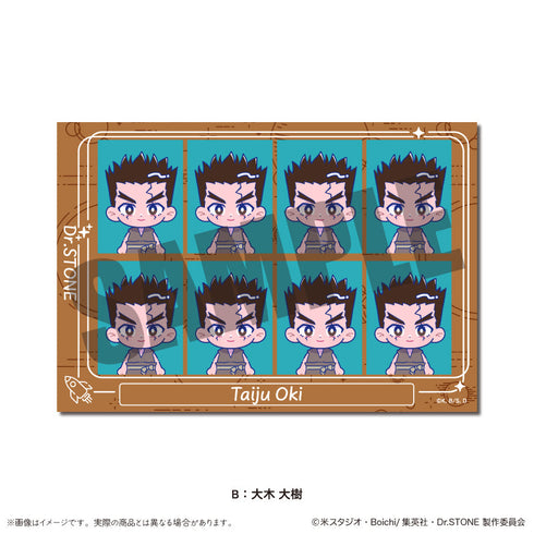 『Dr.STONE』IDフォトステッカー にゅーとろ B 大木大樹