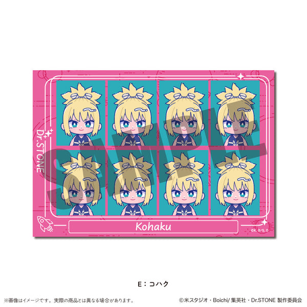 『Dr.STONE』IDフォトステッカー にゅーとろ E コハク