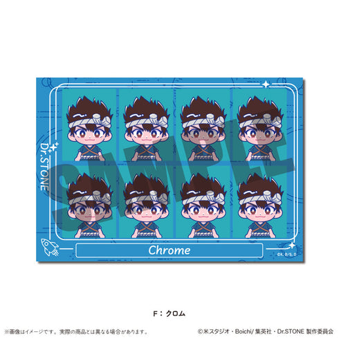 『Dr.STONE』IDフォトステッカー にゅーとろ F クロム