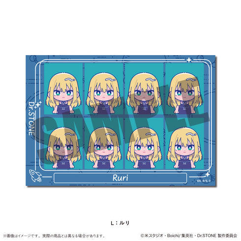 『Dr.STONE』IDフォトステッカー にゅーとろ L ルリ