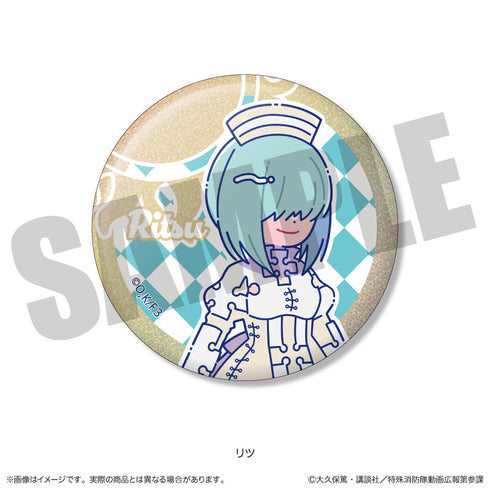 『炎炎ノ消防隊 参ノ章』にゅーとろ 第二弾 トレーディングホログラム缶バッジ【BOX】