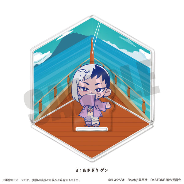 『Dr.STONE』にゅーとろ 第二弾 アクリルジオラマ B あさぎりゲン