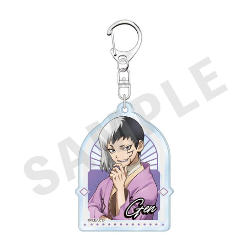 『Dr.STONE』アクリルキーホルダー (あさぎりゲン)