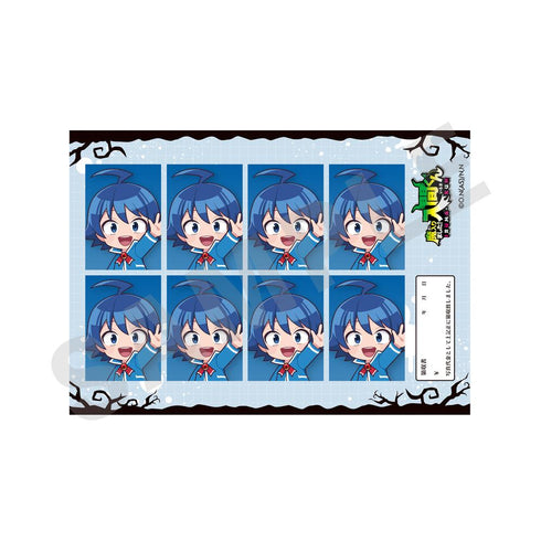 『魔入りました!入間くん』証明写真風ステッカー 鈴木入間