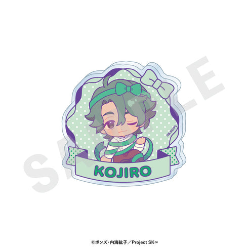 『SK∞ エスケーエイト』ミニキャラリボンシリーズ トレーディングお名前バッジ(全8種)【BOX】