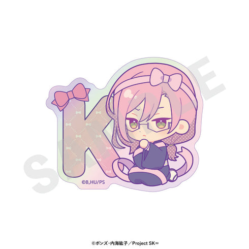 『SK∞』迷你角色緞帶系列 極光貼紙收藏盒(全8款)【BOX】