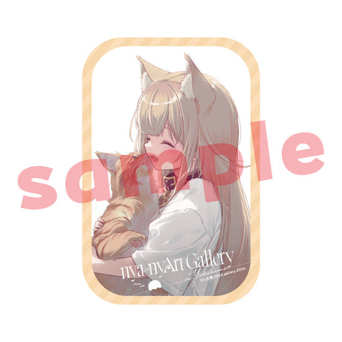 『しま原先生』しま原個展 nya-nyArt Gallery in Yokohama 缶バッジ 2