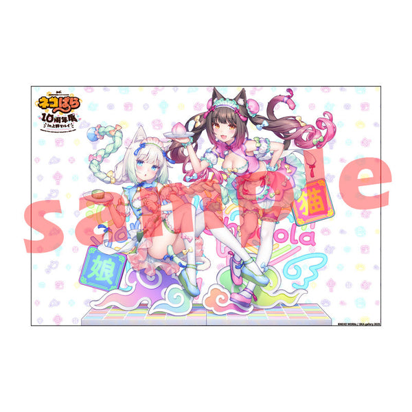 『ネコぱら』10周年展in上野マルイ B2タペストリー02