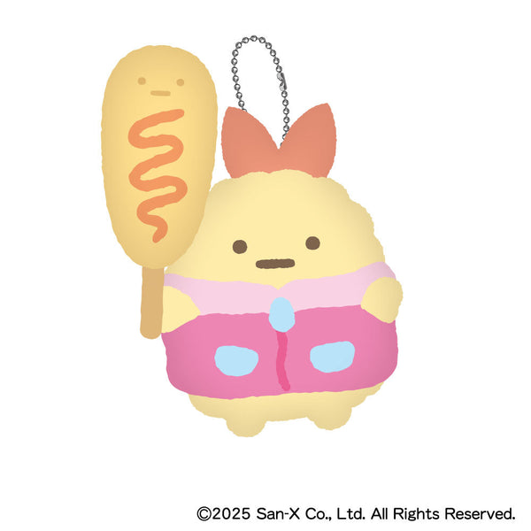 『すみっコぐらし』わくわくたぴおかコンビニ モフモフダイカットコインケース F えびふらいのしっぽ