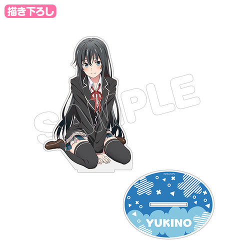 『やはり俺の青春ラブコメはまちがっている。続』俺ガイル続 アクリルフィギュアL 雪ノ下雪乃 制服Ver.【202601再販】