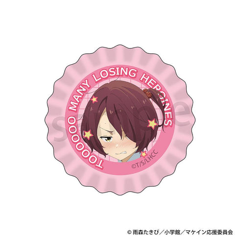 『負けヒロインが多すぎる!』栓型(丸型)缶バッジ【BOX】