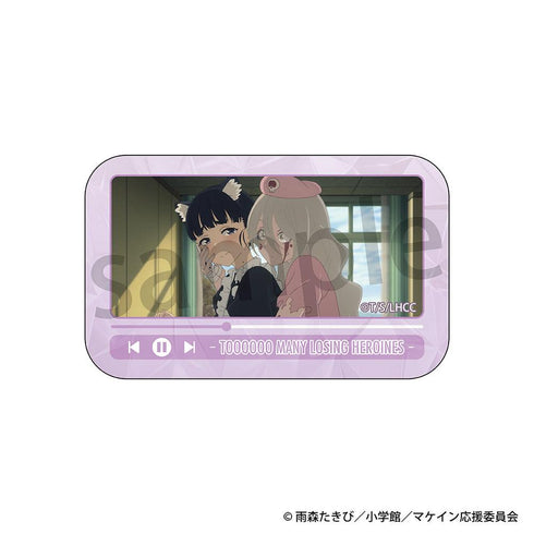 『負けヒロインが多すぎる!』スクエア缶バッジ【BOX】