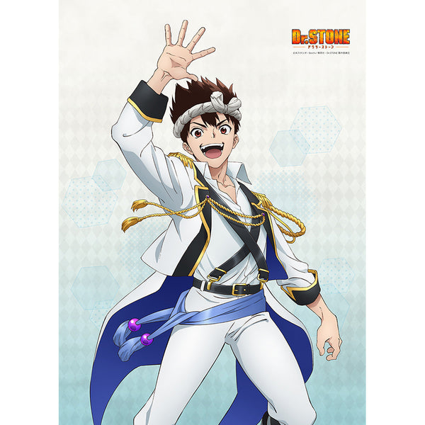 『Dr.STONE』描き下ろしB2タペストリー(クロム/アイドル風衣装)