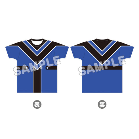 『戦隊大失格』フルグラフィックTシャツ/ブルーキーパー