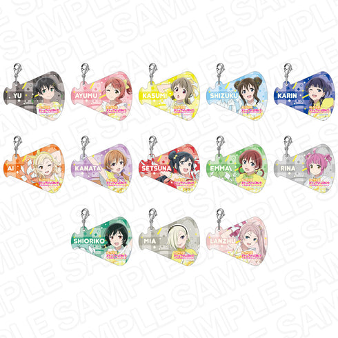 『ラブライブ!虹ヶ咲学園スクールアイドル同好会』アクリルチャームストラップ チア ver BOX