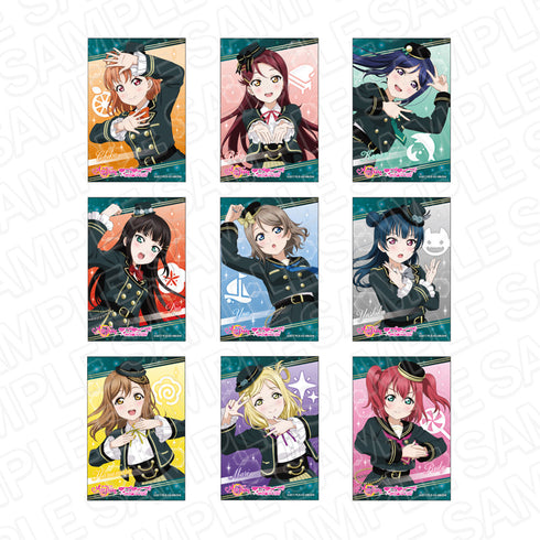 『ラブライブ!スクールアイドルフェスティバル ALL STARS』スクエアカンバッジ 君の瞳を巡る冒険 ver BOX