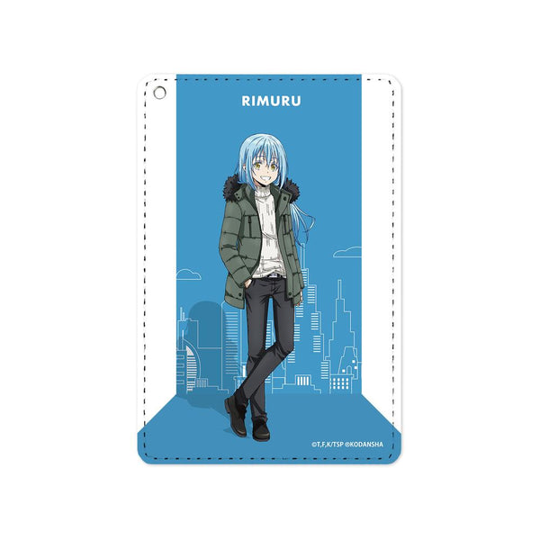 『転生したらスライムだった件』描き下ろしイラスト リムル 現代私服ver. 1ポケットパスケース【202503再販】