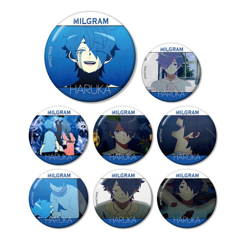 『MILGRAM -ミルグラム-』トレーディング MV 缶バッジ ハルカ『弱肉共食』(単位/BOX)【202601再販】