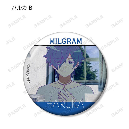 『MILGRAM -ミルグラム-』トレーディング MV 缶バッジ ハルカ『弱肉共食』(単位/BOX)【202601再販】