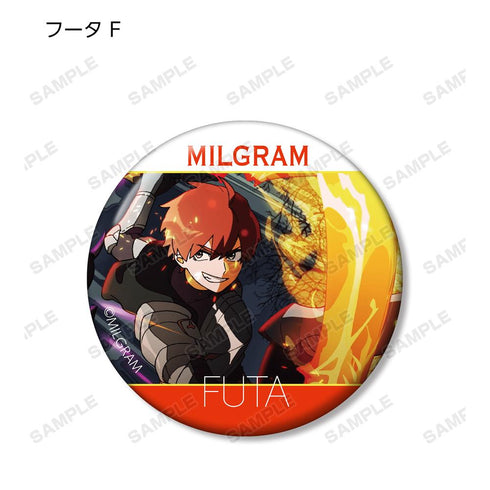『MILGRAM -ミルグラム-』トレーディング MV 缶バッジ フータ 『事変上等』(単位/BOX)【202601再販】