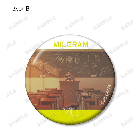 『MILGRAM -ミルグラム-』トレーディング MV 缶バッジ ムウ 『アフターペイン』(単位/BOX)【202601再販】