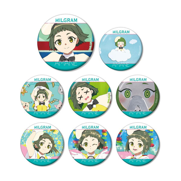 『MILGRAM -ミルグラム-』トレーディング MV 缶バッジ アマネ『おまじない』(単位/BOX)【202601再販】