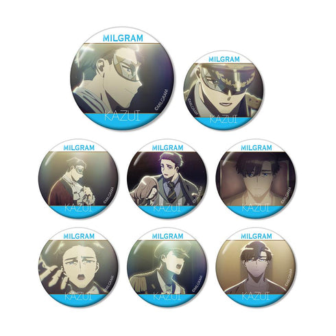 『MILGRAM -ミルグラム-』トレーディング MV 缶バッジ カズイ『half』(単位/BOX)【202601再販】