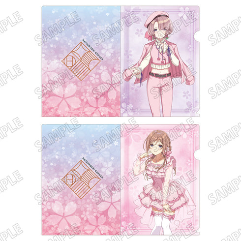 『学園アイドルマスター』描き下ろしクリアファイルセット【サクライロver.】B