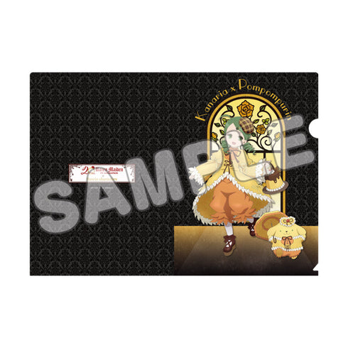 『ローゼンメイデン×サンリオキャラクターズ』クリアファイル 金糸雀×ポムポムプリン