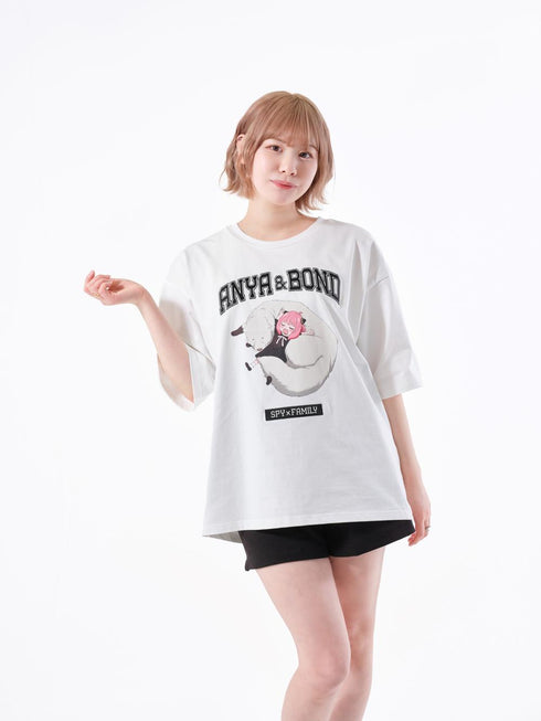 『SPY×FAMILY|AMICIS』お昼寝 Tシャツ White Sサイズ