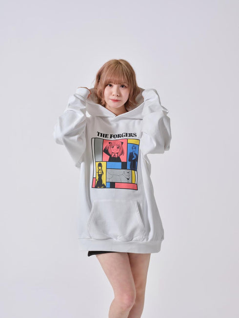 『SPY×FAMILY|AMICIS』THE FORGERS パーカー White XLサイズ
