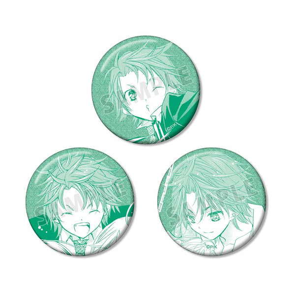 『しゅごキャラ!』相馬 空海 原作コマグリッター缶バッジ3個セット【202601再販】