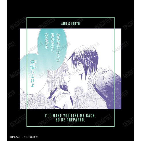 『しゅごキャラ!』日奈森 あむ&月詠 イクト 原作コマTシャツ ブラックレディース【202601再販】