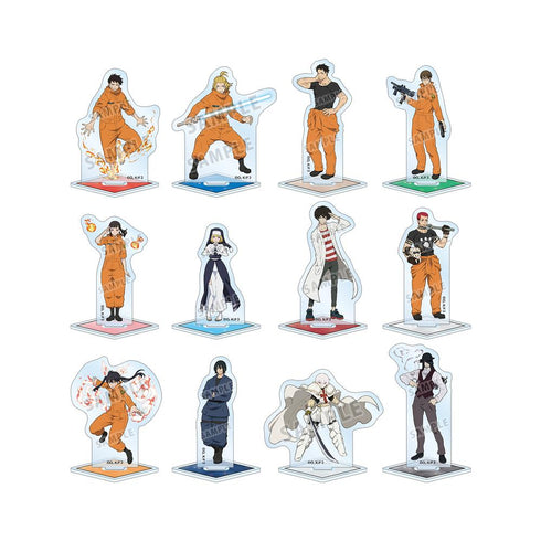 『炎炎ノ消防隊 参ノ章』トレーディングアクリルスタンド(単位/BOX)