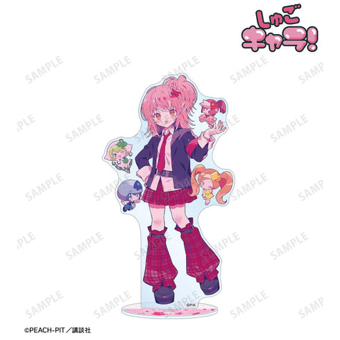 『しゅごキャラ!』夢ノ内さんイラスト 日奈森 あむ 制服ver. BIGアクリルスタンド【202601再販】