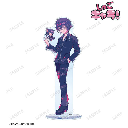 『しゅごキャラ!』夢ノ内さんイラスト 月詠 イクト 制服ver. BIGアクリルスタンド【202601再販】