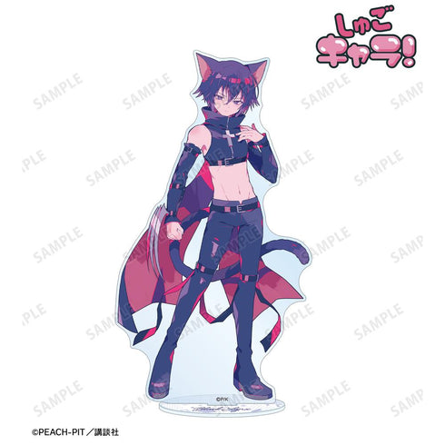 『しゅごキャラ!』夢ノ内さんイラスト ブラックリンクス キャラなりver. BIGアクリルスタンド【202601再販】