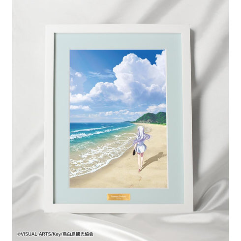 『Summer Pockets』ティザービジュアル キャラファイングラフ